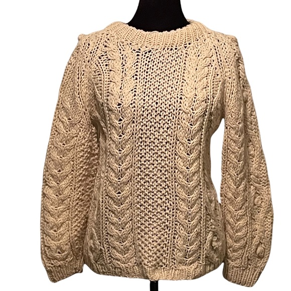 Sweaters - Italian Virgin Wool Fisherman’s Sweater